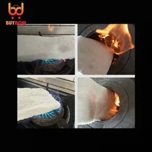  NEW 1650℃ High Temperature Resistance Zirconium Bearing Ceramic Fiber Blanket Fire Resistant Insulation Cotton 10mm 20mm 30mm 