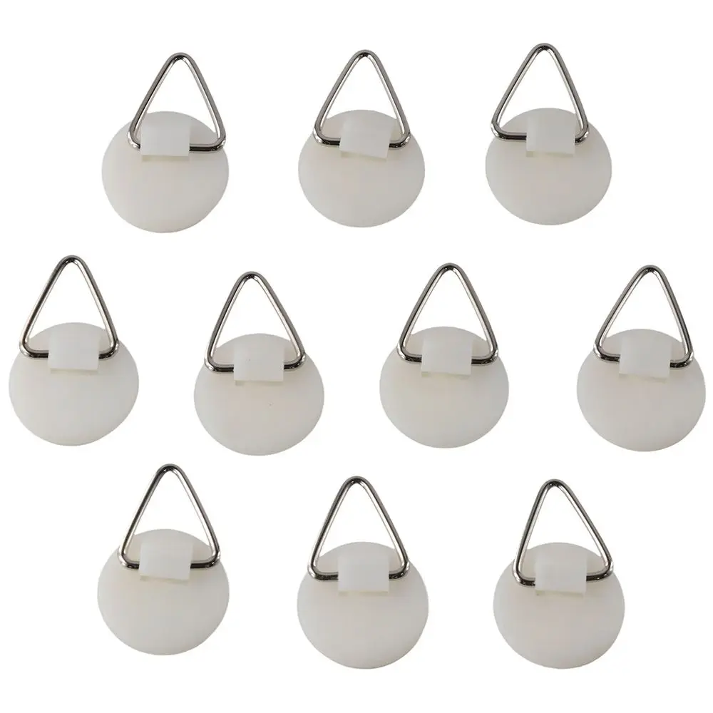 10Pcs Plate Hanger Picture Frame Hangers Invisible Adhesive Plate Holders for Pictures Wall Art Decor Supplies picture frame hangers