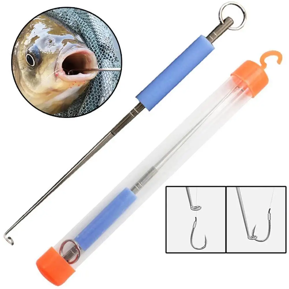Easy Fish Hook Remover Steel Safety Fishing Hook Extractor Detacher