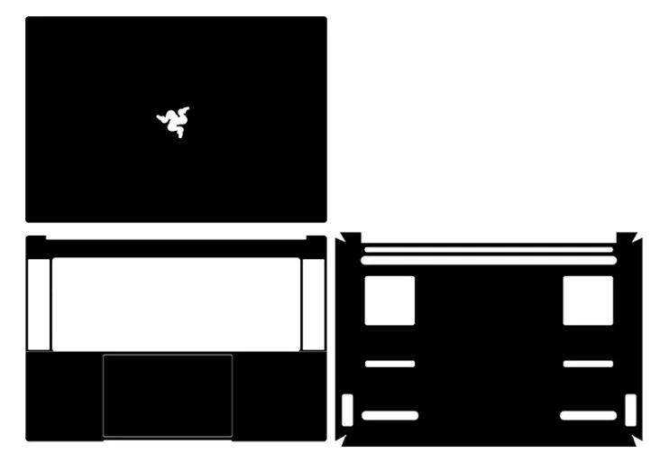 Personalizza Dimensioni Modello 1 Pz Pelle Pre-Tagliata Adesivi In Vinile Custodia Protettiva Pellicola Protettiva Per Razer Blade 16 2023 Rz09-0483