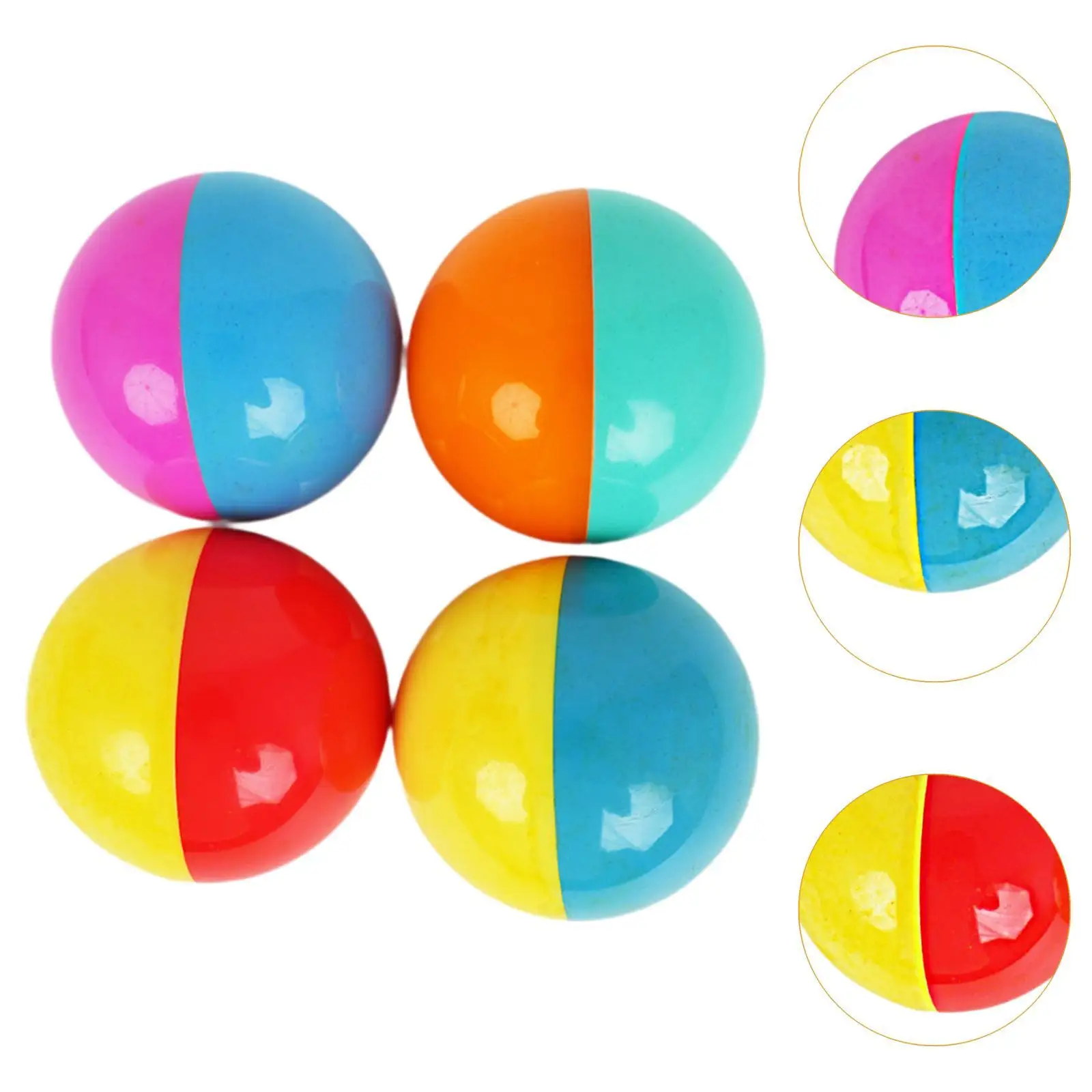 Park Golf Ball 2 Color Practice Ball Outdoor Sports Rubber Play Game Beginner Golfer Gift Golfing Supplies Golf Training 6 cm Park Golf Ball 2 Color Practice Ball Outdoor Sports Rubber Play Game Beginner Golfer Gift Golfing Supplies Golf Training 6 cm