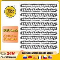 6 Inch/4inch/8inch Mini Steel Chainsaw Chain Electric Electric Saw Accessory Replacement Electric Chain Saw Chain 1