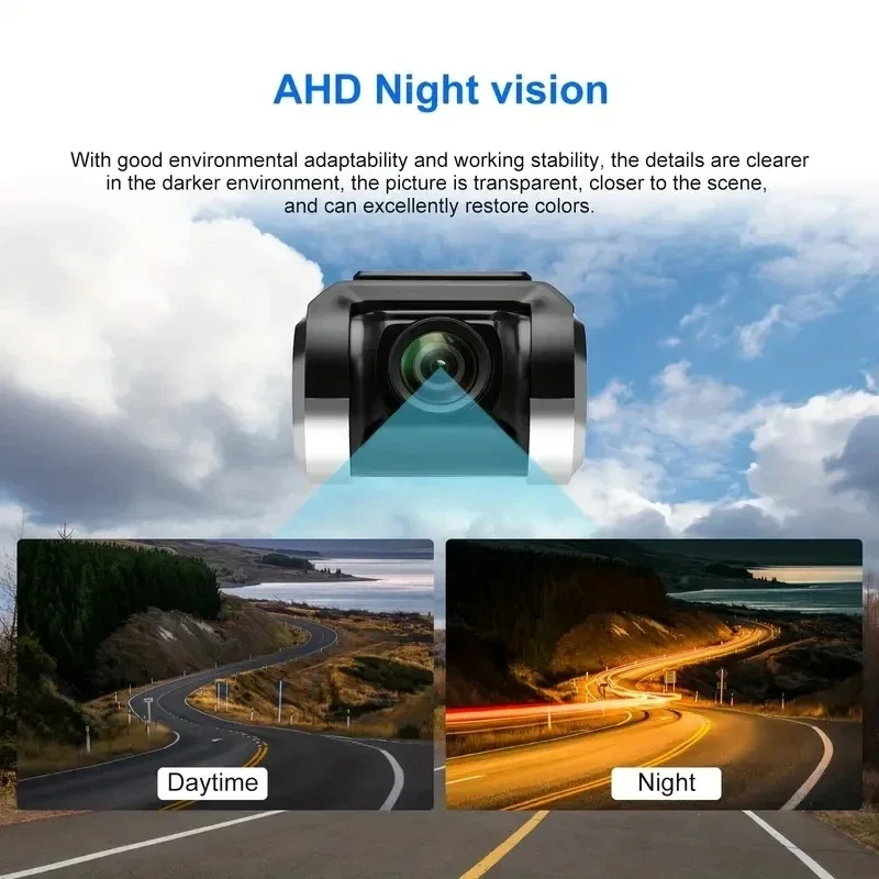 Car Android Navigator USB HD Driving Recorder Media Comes with ADAS Driving Assistance Function Car Dash Cam Camera 6