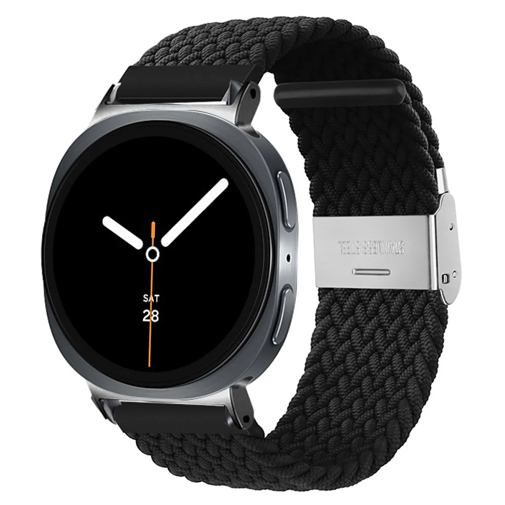 Premium Woven Nylon Strap with Stainless Steel Buckle
