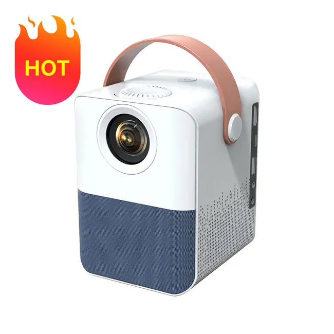 

100 Lumens LCD Mini Projector for Mobile Phone TV 480P Portable Led Outdoor Home Theater Projectors