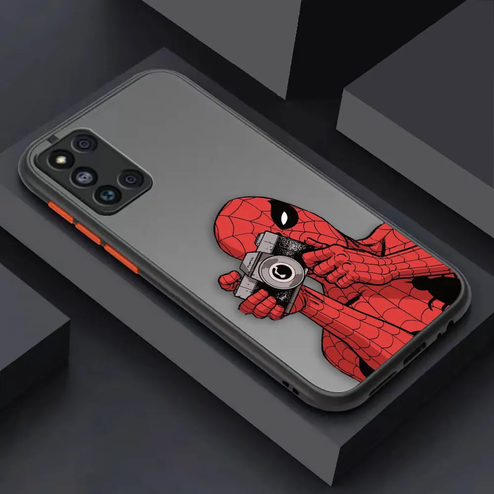 thumbnail image 1 of Matte Case for Samsung Galaxy M62 M53 M52 M51 M33 M32 M31 M30S 5G J8 J7 J6 J5 J4 Case Funda Shell Marvel Avengers Heros Faceless, 1 of 5