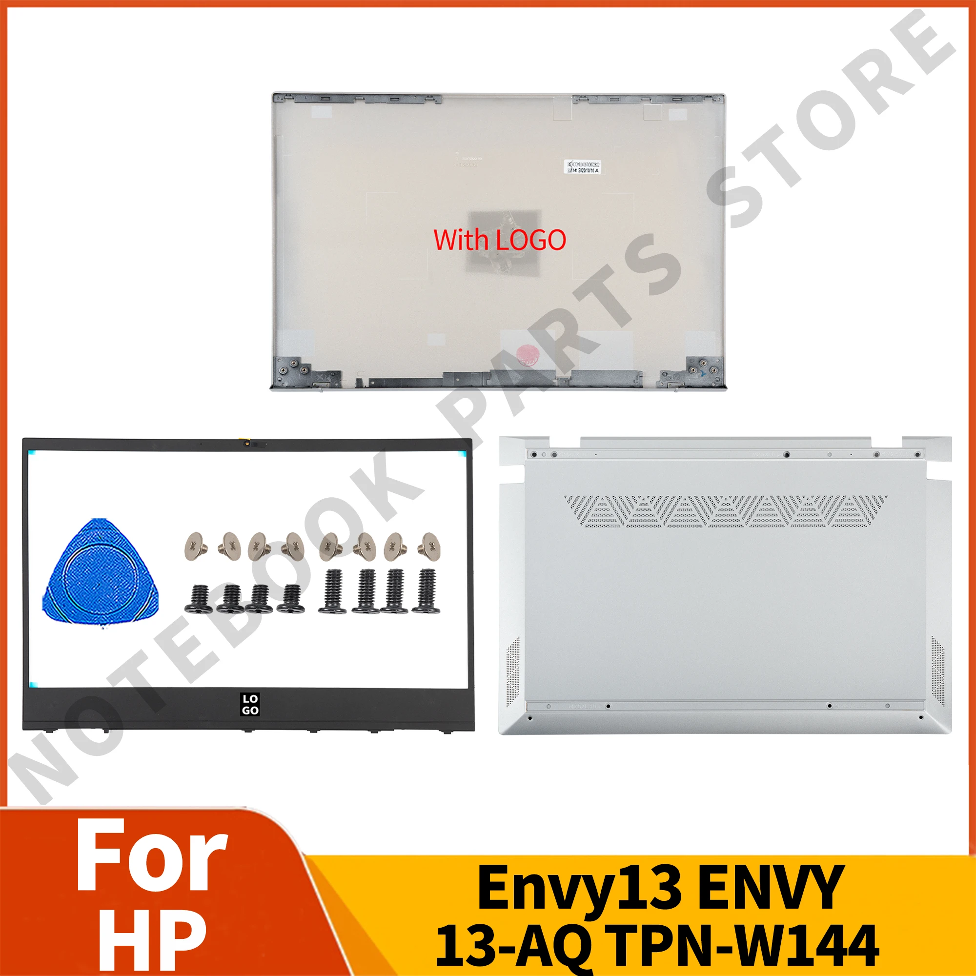 

Новинка, оригинальная задняя крышка для ЖК-дисплея HP Envy13 ENVY 13-AQ TPN-W144/Передняя панель/Упор для рук/Детская задняя панель