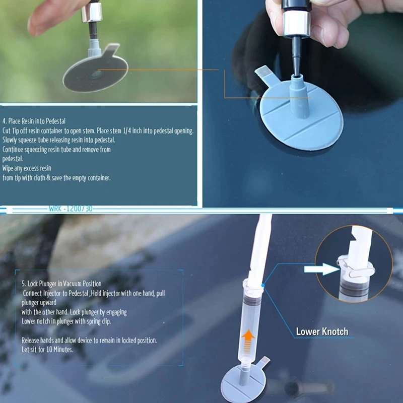 Windshield Repair Kit Automotive Glass Repair DIY Car Windshield Repair Kit Tools Auto Glass Windscreen Repair Set