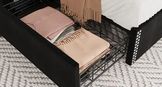 queen size platform bed frame