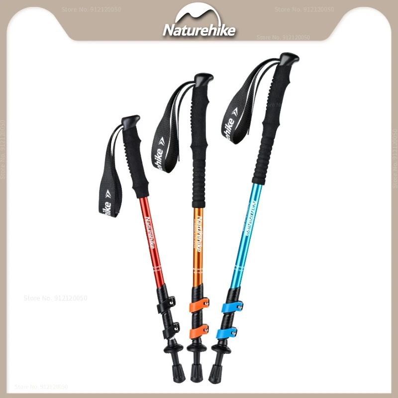 

Naturehike Adult Child Alpenstocks Ultralight Trekking Folding Poles Walking Hiking Sticks Camping Family Outdoor Alpenstocks