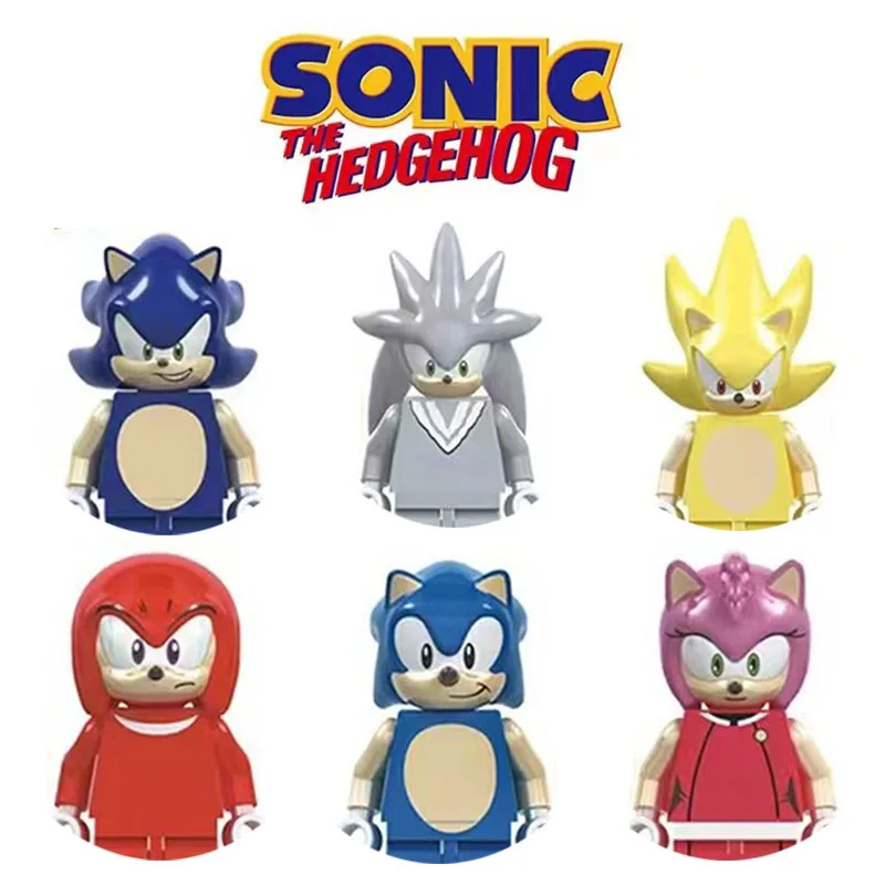 

SL89302 Anime Figure Sonic The Hedgehog Mini Building Block Children Puzzle Assembly Toy Bricks Kid Festival Gift Wholesales