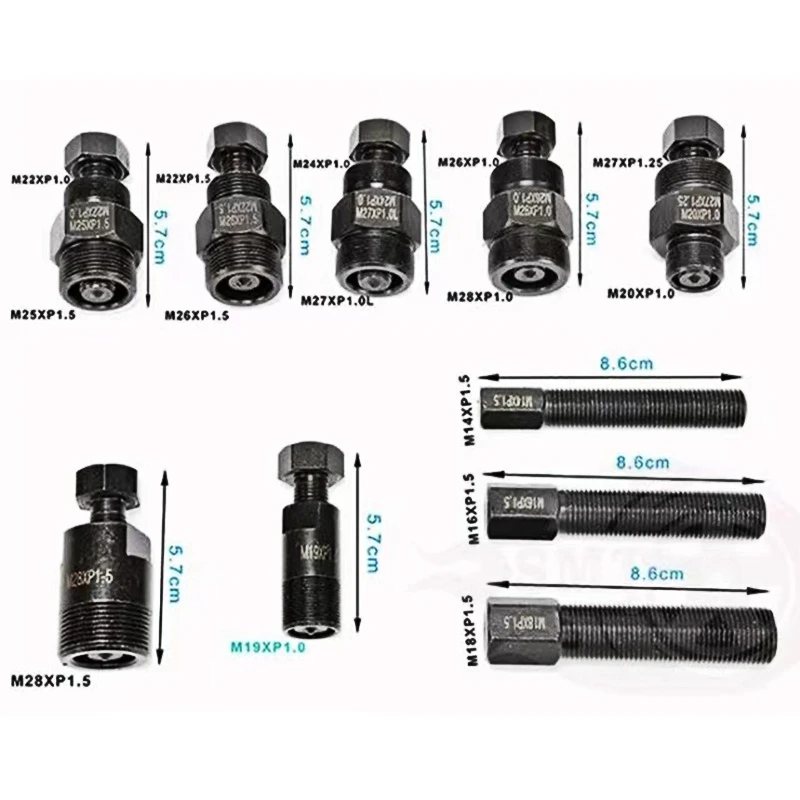 10 PCS Fly Wheels Puller Set Motorcycle Universal Flywheel Puller Tool