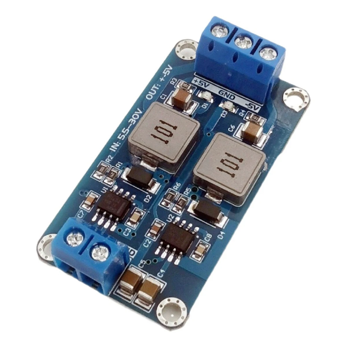 

TPS5430 3A 5A Step-down Switching Power Supply Module DC-DC Buck Low Ripple 3.3V 5V 9V 12V 15V 24V Voltage Output