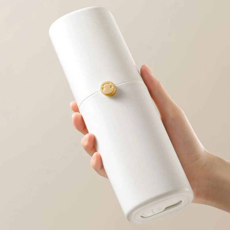 Mouthwash Cup Portable Toothpaste Toothbrush Case For Home Travel Camping School Bathroom Tumblers_voghion.com