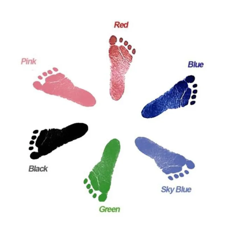 Pet Print Kit Ink Pads Pet Handprint And Footprint Kit For Dog & Cat Dog Paw Print Pad Kit Clean Touch Ink Pad For Pets