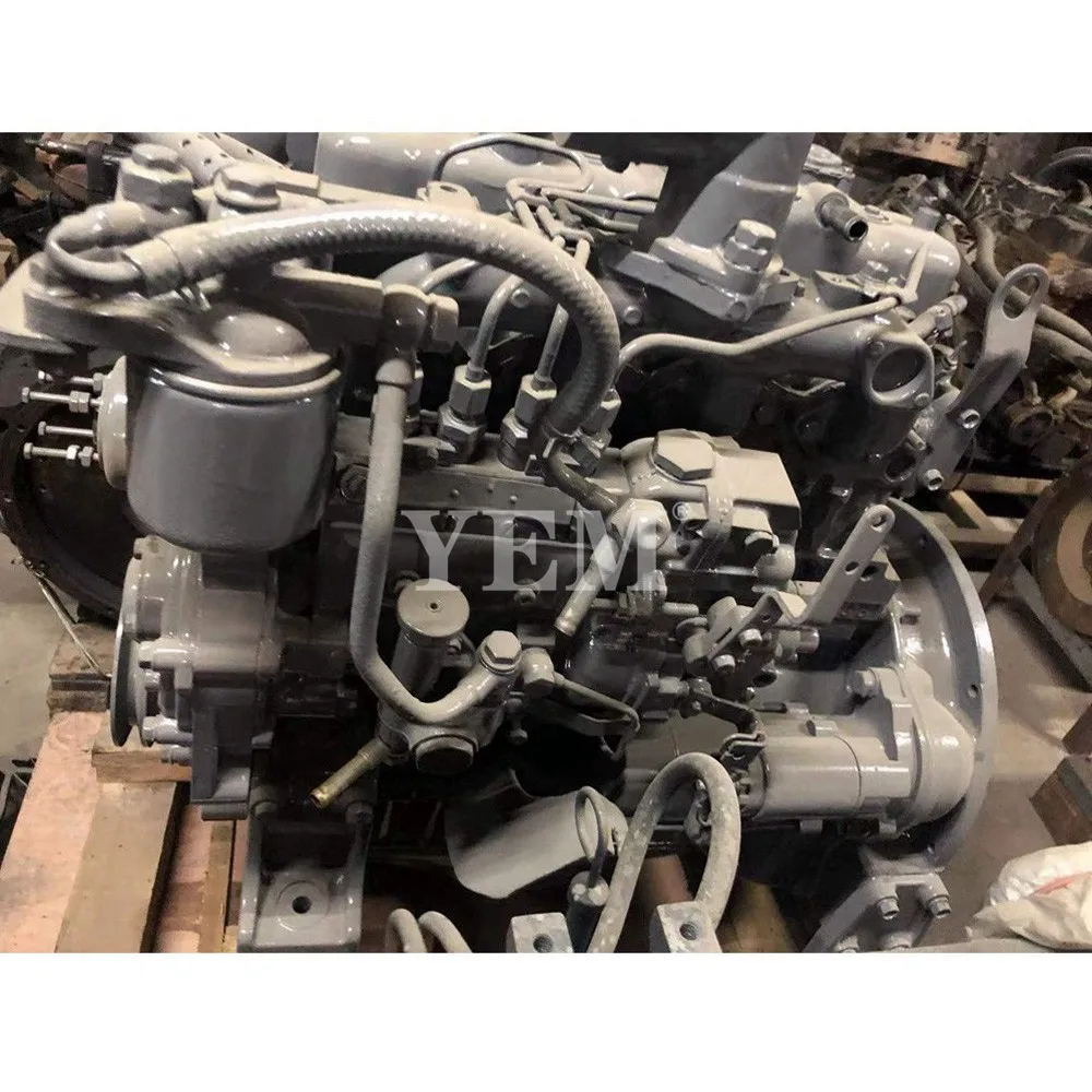 Полный двигатель Assy 4JB1 для экскаватора Isuzu