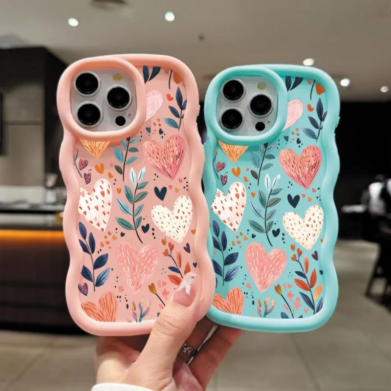 Charming Floral Soft Silicone Phone Case