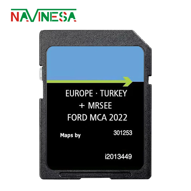 Naving Sat Nav Map Uk Per Ford S-Max 2010-2015 Europa Nuova Versione Dati Sd Card Mondeo Mca 2022