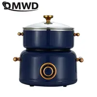 DMWD Electric Cooking Machine Multi-cooker Food Steamer Hotpot Porridge Soup Pot Boiler Breakfast Maker Mini Skillet Frying Pan 1