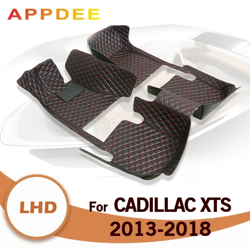 

Car Floor Mats For Cadillac XTS 2013 2014 2015 2016 2017 2018 Custom Auto Foot Pads Automobile Carpet Cover Interior Accessories
