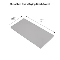 Beach Towel Oversized,Thick Sand Free Microfiber Quick Dry Towel 31.5”x71”, Super Absorbent Soft Swim BeachTowels for Men, Women 5