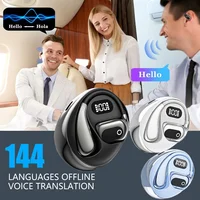 Smart Bluetooth Wireless Headphones 144 Languages Real Time Translator AI HiFi Travel Earbuds Low latency ENC Business Earphone - Image 2
