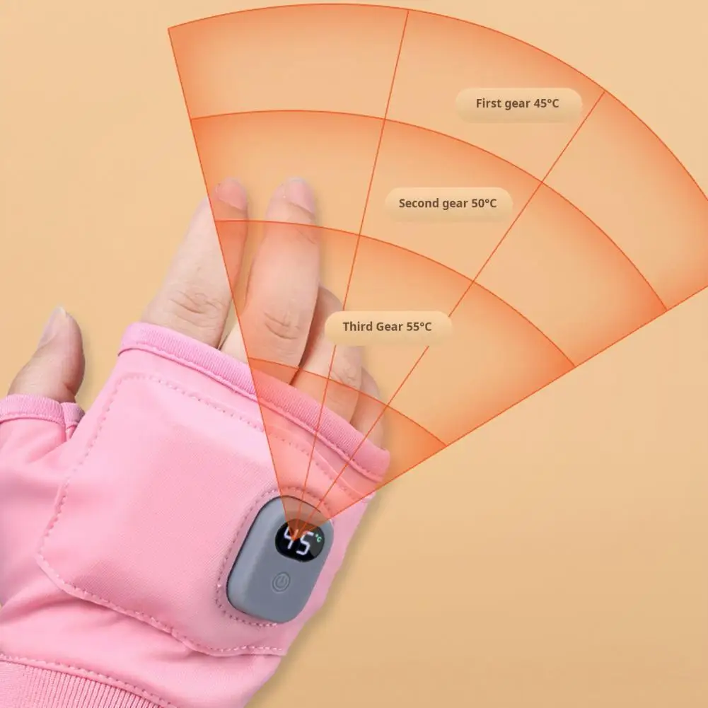 Flexible Design Hand Warmers Rechargeable Gloves Adjustable Rechargeable Electric Riding Gloves for Fast Sustained Warmth