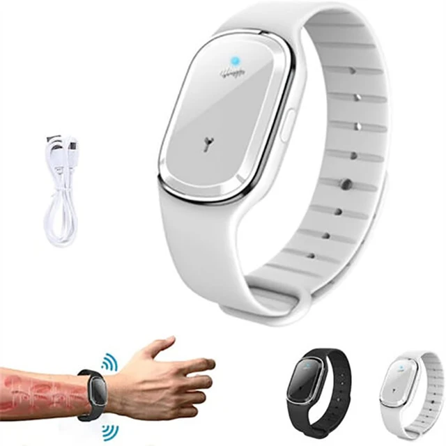 Ultrahang Ultra-Tech Test Alakú Karszalag Szúnyogtaszító Óra Cseppfolyósító Kézi Heveder Ultrahangos Alakító Karkötő - Image 4