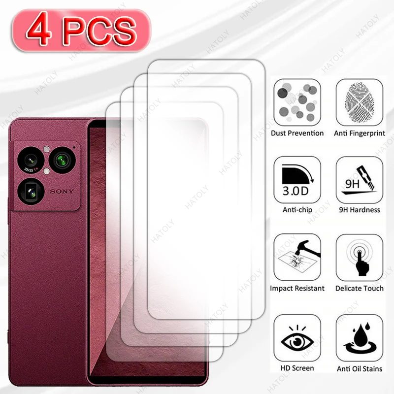 HD Clear Protective Film and Camera Lens Protector for Sony Xperia 1 VIII 5G