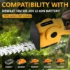 2 in 1 Handheld Cordless Hedge Trimme Electric Grass Trimmer 1500RPM for Garden, Lawn for DE-Walt 20V MAX Battery 2
