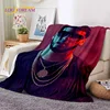 Rapper Singer Free Anuel AA Hip Hop Blanket,Soft Throw Blanket for Home Bedroom Bed Sofa Picnic Travel Office Cover Blanket Kids 2