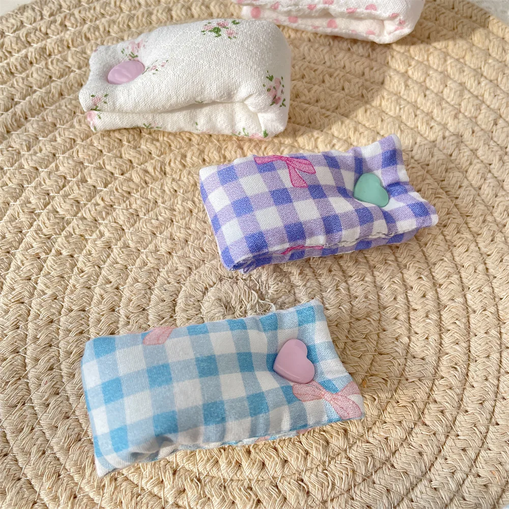 귀여운 패브릭 데이터 케이블 보관함, 충전 케이블 정리함, 휴대용 세탁 가능 데이터 분류함, 무작위 패턴