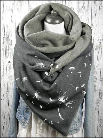 

Dandelion Plant 3D Printed Casual Wrap Scarf for Women