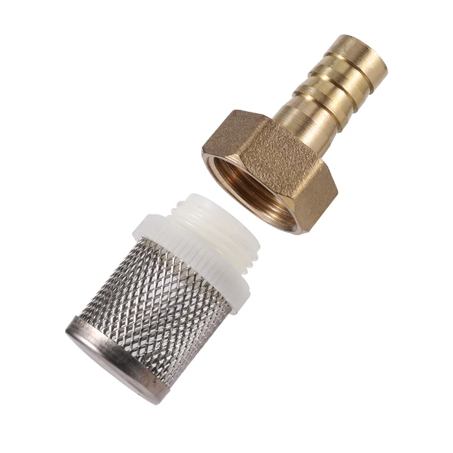1 Pc 1/2 "Hímszűrő 6 ~ 19 Mm -Es Vízszivattyú Tömlőszűrő Sárgaréz Szűrő Idegen Anyag Védő Tömlőszerszám - Image 5