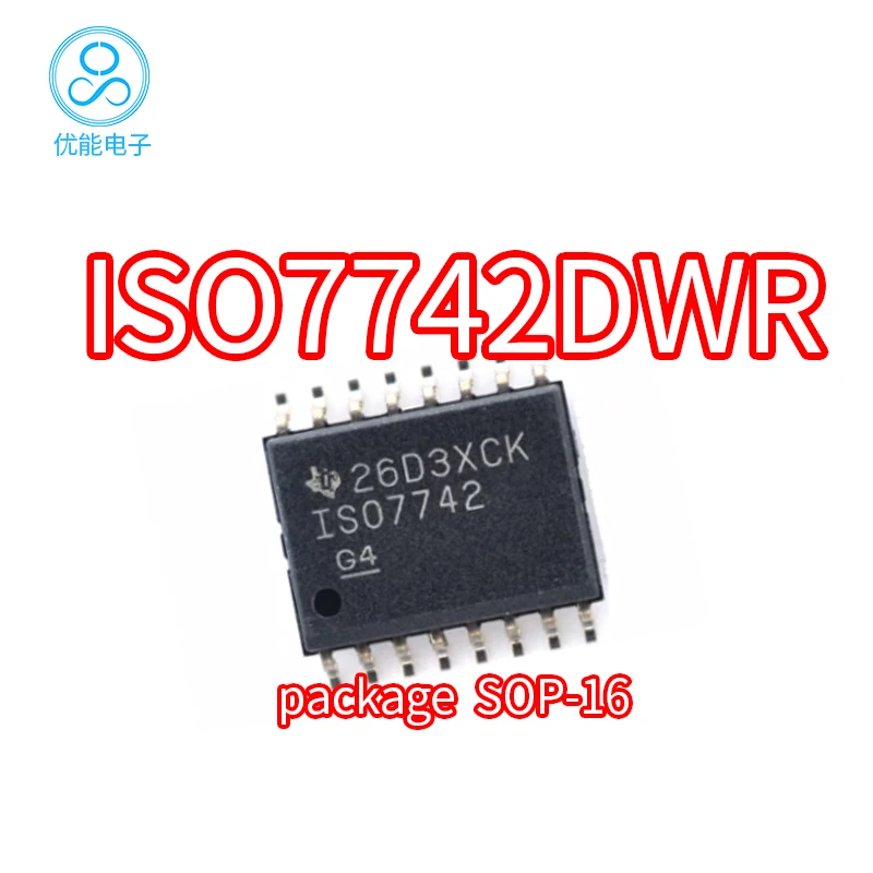 

Цифровой изоляционный чип SOP-16 ISO7742 ISO7742D