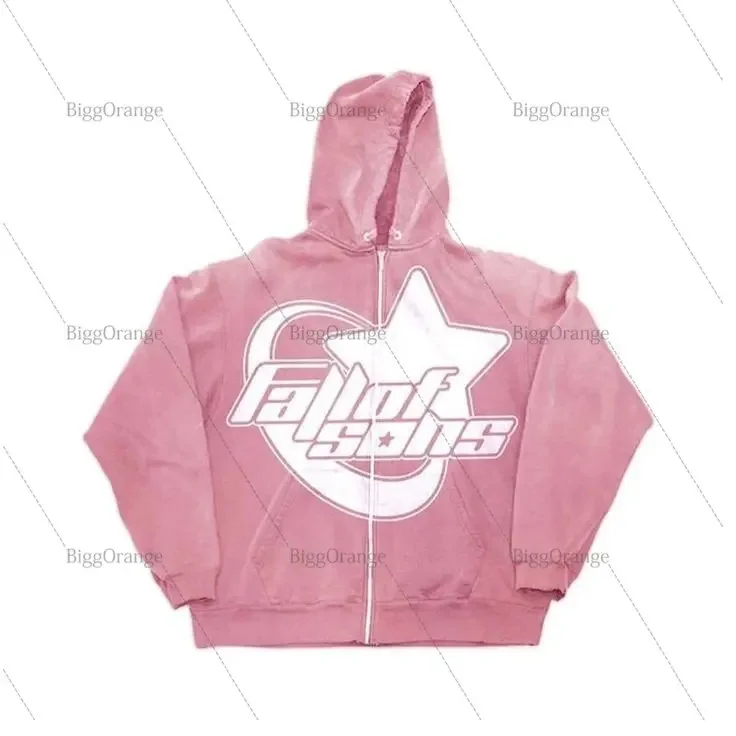 

Zip Vintage Top Grunge Y2k Hoodies Women Print Jacket Oversized Zip Up Winter Hoodies Gothic Clothes Hoodie Kawaii Sweatshirts