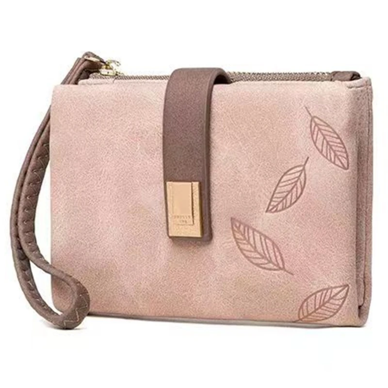 Small Wallet for Women PU Leather Coin Purse Card Holder Gift for Birthday Christmas Thanksgiving Day 5