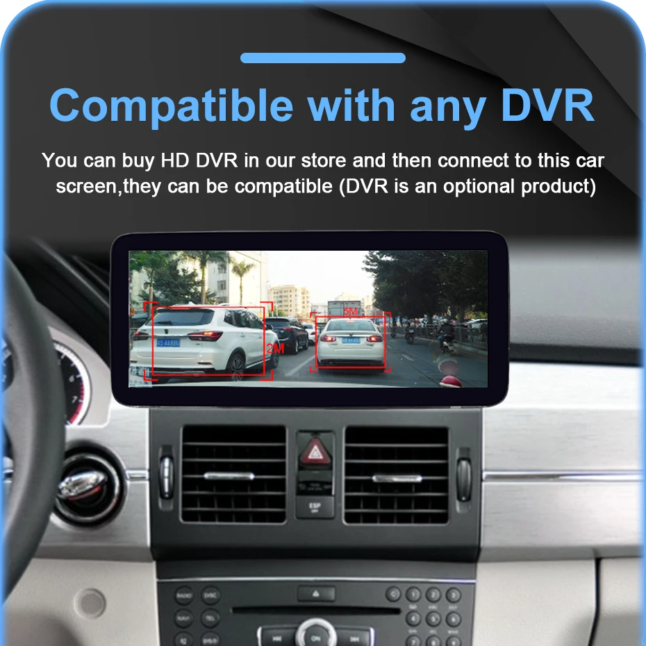 12,5" Wireless Carplay Android Auto Linux Autoradio-Bildschirm für Mercedes Benz GLK Klasse X204 2008-2012 Bluetooth Airplay Autolink – Detail 10