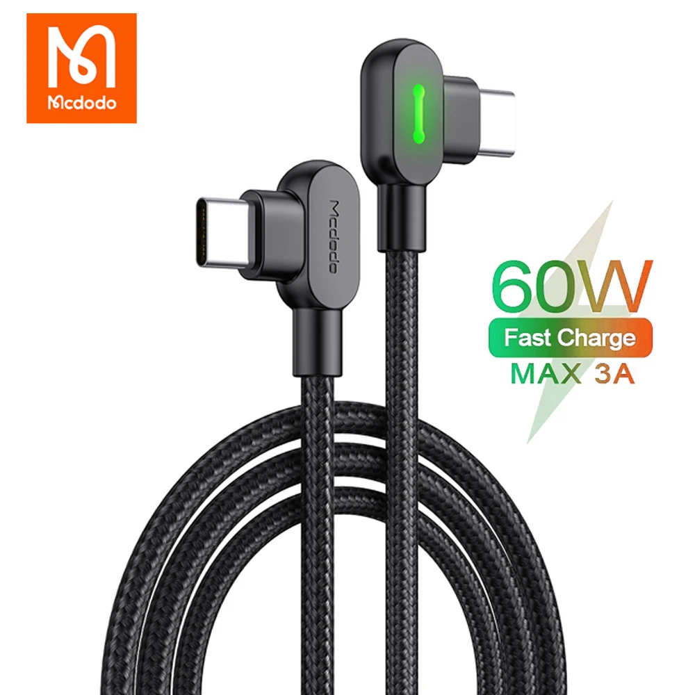 

Кабель Mcdodo USB Type-C, 60 Вт, для Xiaomi/Huawei/Samsung