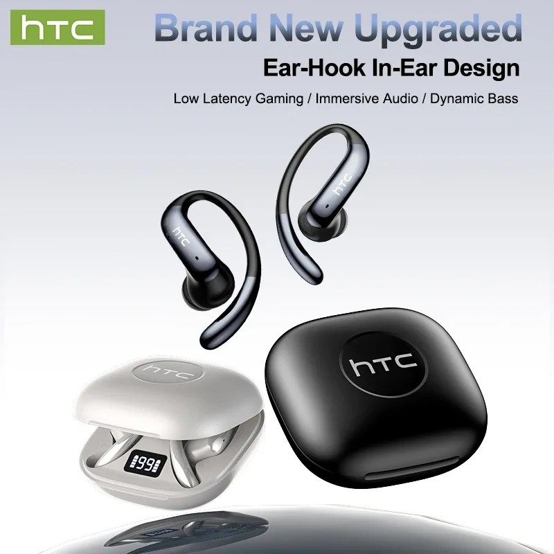 Ultra-Light Bluetooth V6.0 Wireless Ear-Hook Sport Earbuds with AI Translation