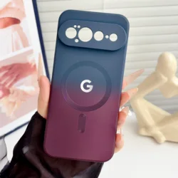 Gradient Colorful Phone Case with Magsafe Charging and Lens Protection - Google Pixel 11 (Purple Blue)