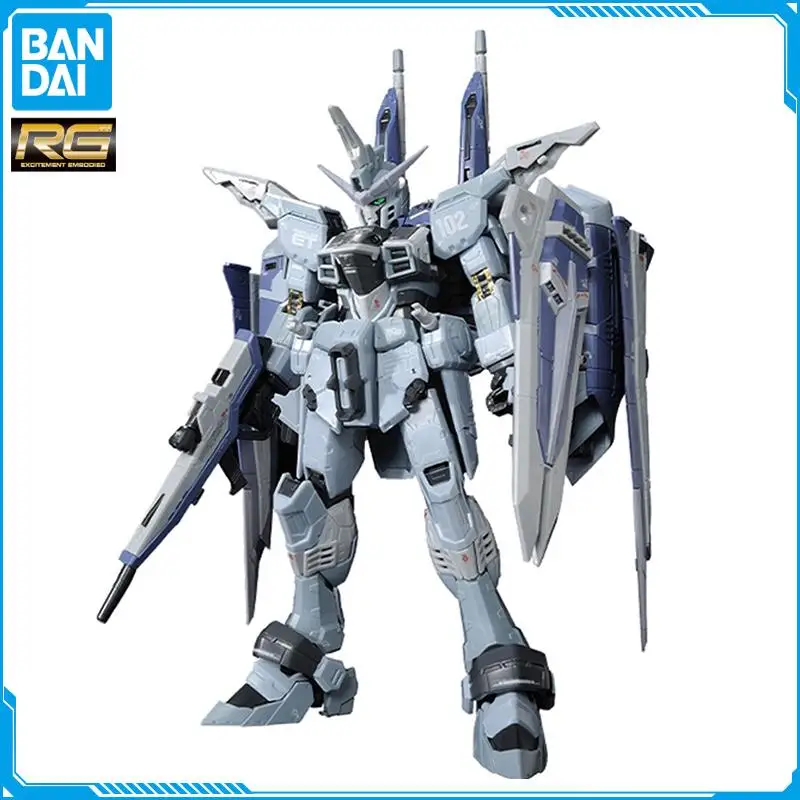 

In Stock Original BANDAI GUNDAM RG 1/144 JUSTICE GUNDAM DEACTIVE MODE Model Assembled Robot Anime Figure Action Figures Toys
