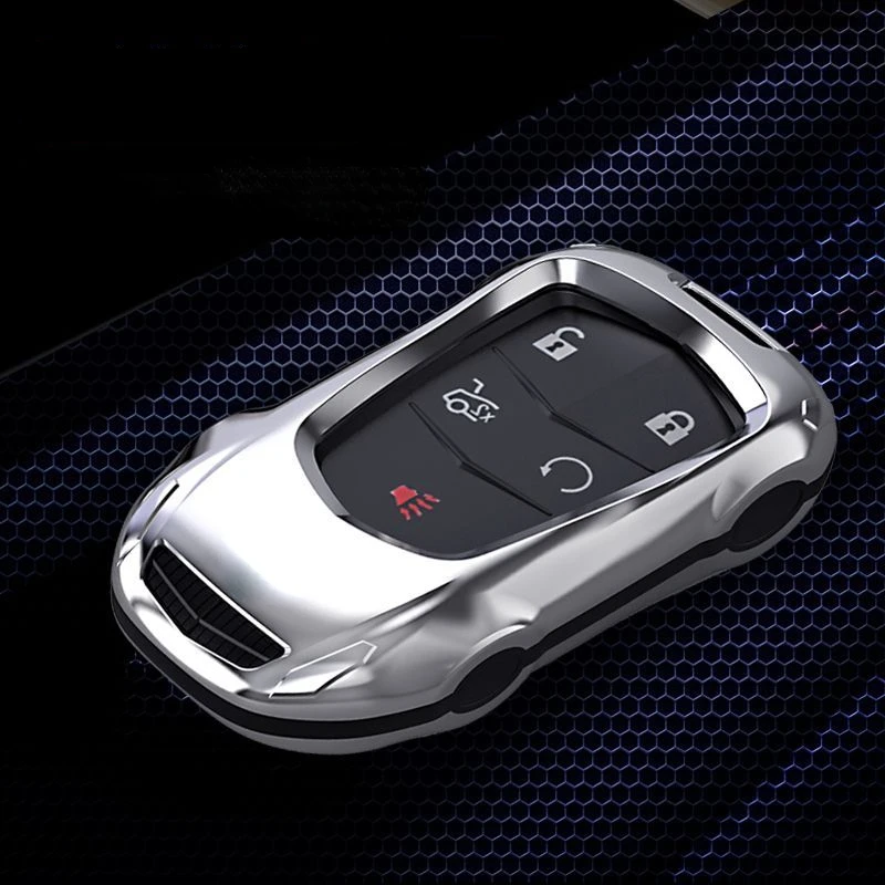 Per Cadillac Ct4 Ct5 Ct6 Xts Xt6 Xt5 Xt4 Abs Car Key Protection Shell Cartoon Smart Remote Key Cover Accessori Per Auto
