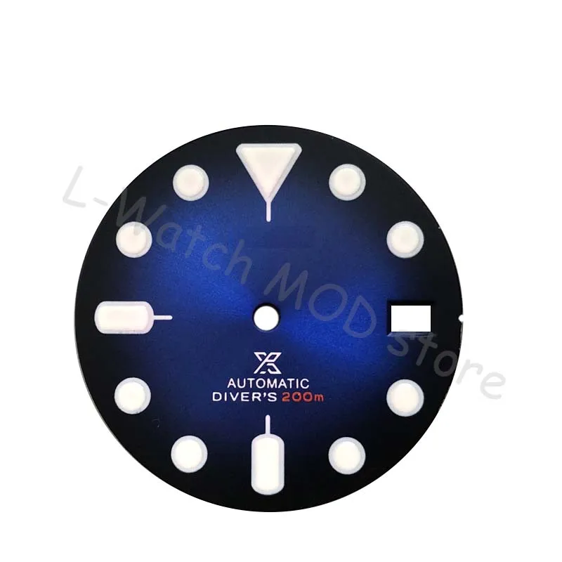 Matte Watch Dial Modified Skx007 Skx009 Nh36 Small Millimeter Abalone