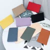 Pure Top Layer Cowhide Ultra-thin Women's Wallet New Simple Long Wallets Automatic Closure Makeup Lipstick Storage Bag 2