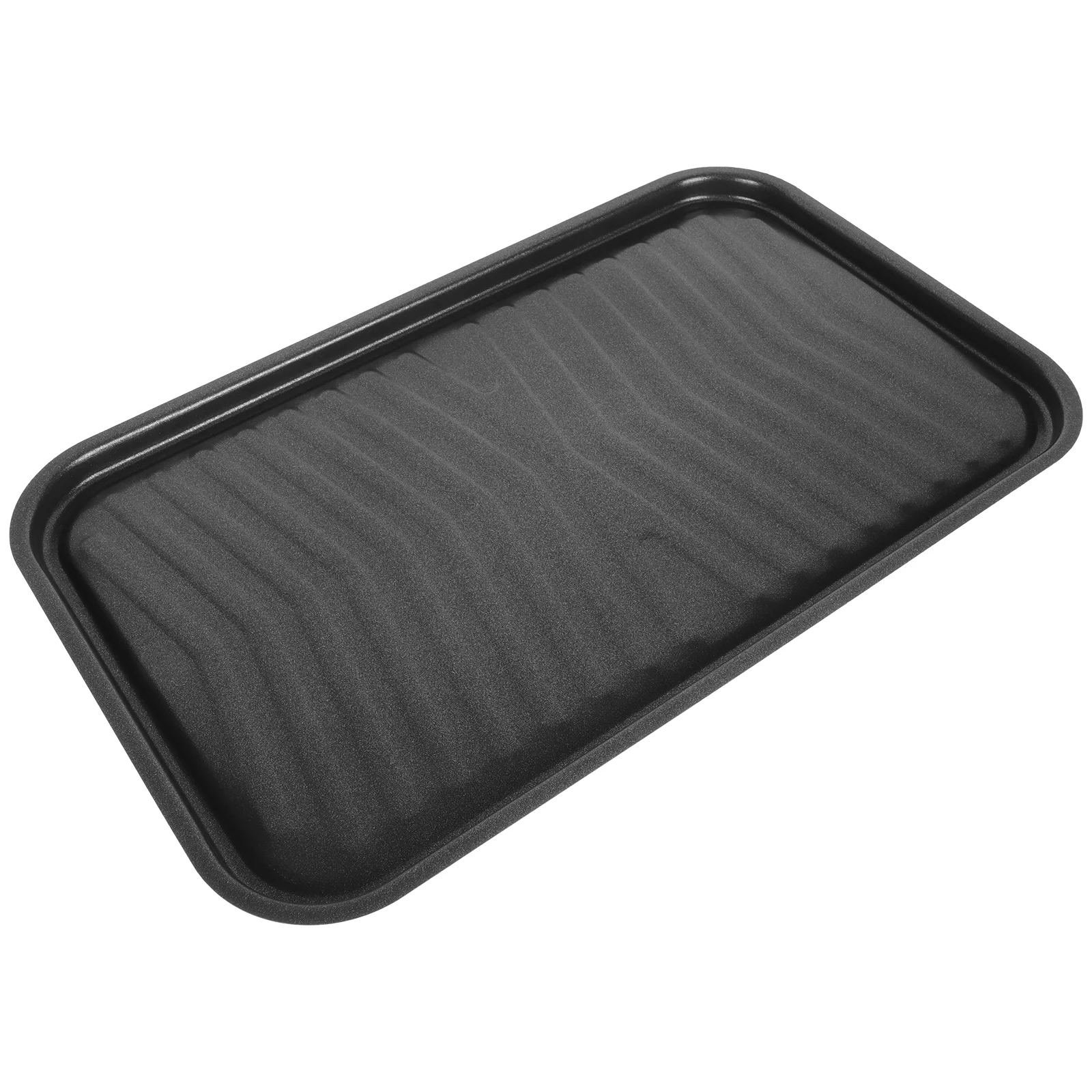 

1pc Non-stick Barbecue Pan Practical Barbecue Plate Outdoor Fish Grill Pan