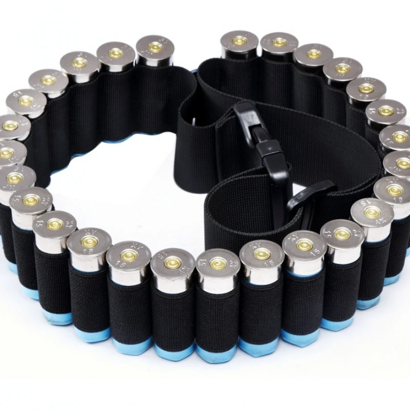 27 Rounds Shotgun Bandolier Tactical Regolabile Shotgun Shell Belt Carrier Per 12 20 Gauge Ga 29 Rounds Holder Per La Caccia