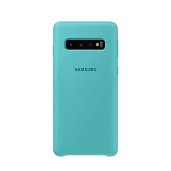 Sleek Silicone Protective Case with Silky Touch Finish by SAMSUNG - Samsung Galaxy S10 (Green)