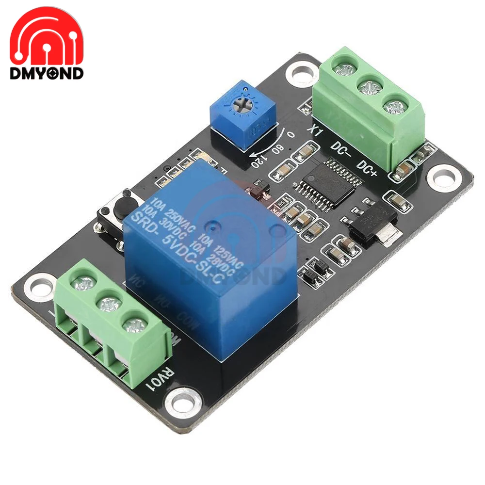 TRM01DelayTimerRelayMultifunctionalDelayTimeRelaySelflocking