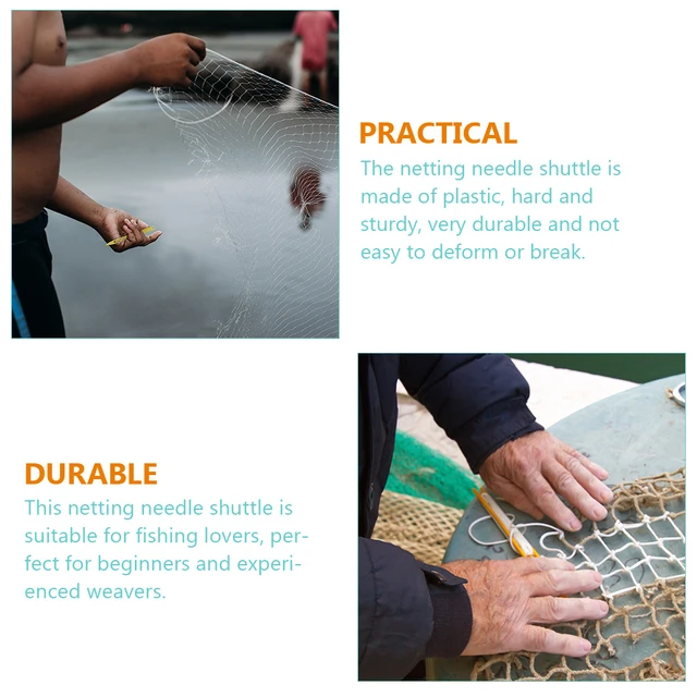 40 Pcs Fishing Net Sewing Needles Line Equipment Tools Repair